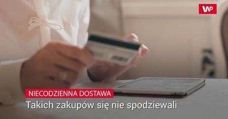 Niecodzienna dostawa. Takich zakupów się nie spodziewali