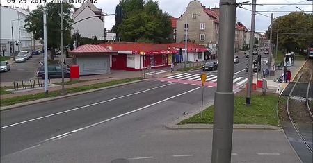 Gdańsk. Kierowca auta celowo rozjechał rowerzystę