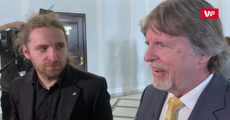 Andrzej Sośnierz i jego syn Dobromir w Sejmie. "Światło i ciemność"