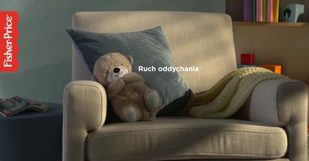 Wydra Usypianka-Przytulanka Oddychający uspokajacz