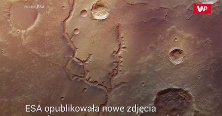 Marsjańska dolina rzeczna. Nowe zdjęcia z sondy