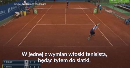 #dziejesiewsporcie: To może być tenisowe zagranie roku! O tej wymianie mówi cały świat