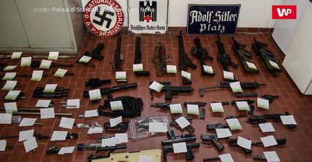 Policja przejęła potężny arsenał. Zobacz nagranie