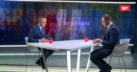 Nerwy i konsternacja w studiu. Krzysztof Brejza wyprowadzony z równowagi