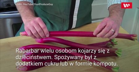 Rabarbar. Właściwości zdrowotne