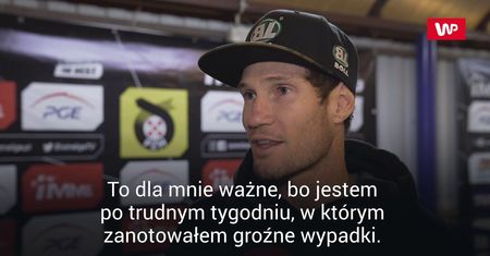 PGE IMME. Jason Doyle zadowolony ze swojego występu. "W ostatnim tygodniu zaliczyłem kilka groźnych upadków"