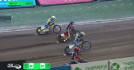 Zmarzlik nie pamięta, kiedy jechał w takim upale. Zobacz skrót meczu Betard Sparta Wrocław - truly.work Stal Gorzów