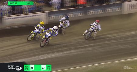 Wyjazdowa niemoc w końcu przełamana. Zobacz skrót meczu Get Well Toruń - MRGARDEN GKM Grudziądz