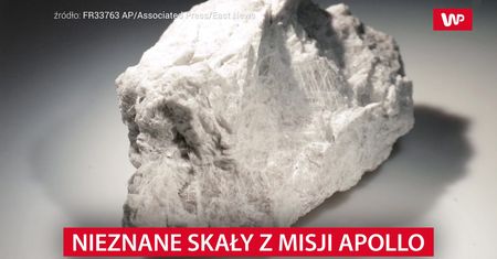 Nieznane skały z misji Apollo