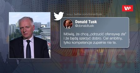 "Ofensywa zła". Jarosław Gowin komentuje słowa Jarosława Kaczyńskiego