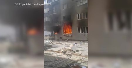 Tragedia w Bytomiu. Dramatyczne nagranie. "Tam są ludzie"
