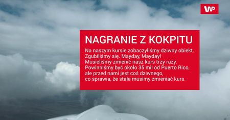Zaginiony samolot nad Trójkątem Bermudzkim