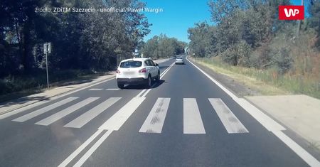 Mrożąca krew w żyłach scena ze Szczecina. Nagrał ją kierowca autobusu