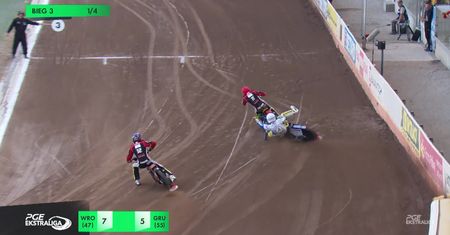 Gospodarze wyszarpali 3 punkty. Zobacz skrót meczu Betard Sparta Wrocław - MRGARDEN GKM Grudziądz