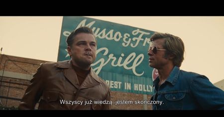 "Pewnego razu... w Hollywood" Zwiastun z polskimi napisami