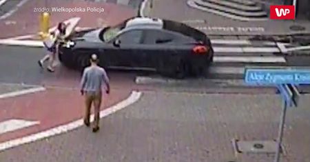 Damski bokser w porsche. Wstrząsające wideo z Leszna