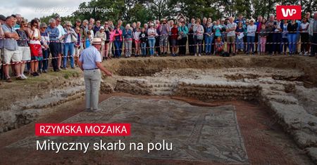Rzymska mozaika. Mityczny skarb na polu