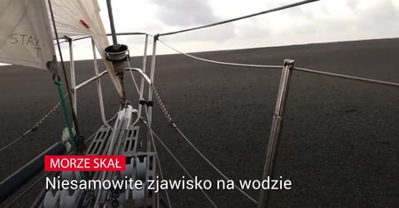 Morze skał. Niesamowite zjawisko na wodzie
