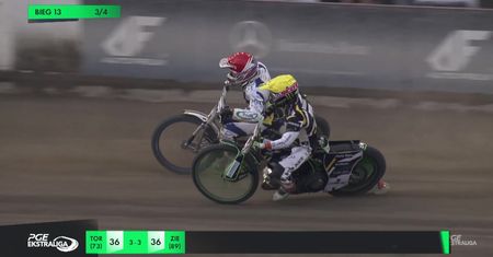 Pożegnanie z PGE Ekstraligą. Zobacz skrót meczu Get Well Toruń - Stelmet Falubaz Zielona Góra