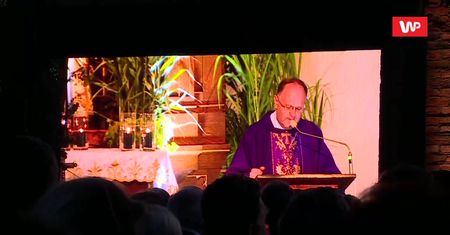 Ks. Kazimierz Sowa pożegnał Piotra Woźniaka-Staraka. Wzruszające słowa