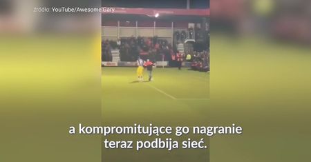 #dziejesiewsporcie: wtargnął na murawę i... ośmieszył się. Kuriozalne sceny podczas meczu