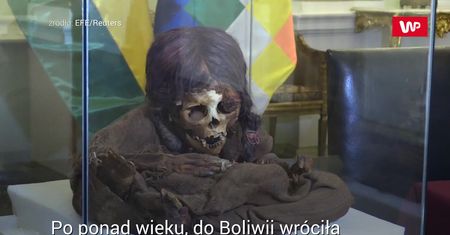 Mumia wróciła do domu. Po ponad wieku w USA