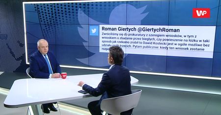 Jacek Sasin uderza w Romana Giertycha. "Robi politykę na śmierci"