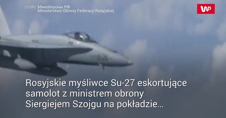 Starcie w powietrzu. Rosjanie udostępnili nagranie