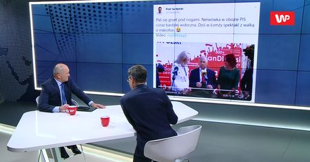 Kandydatki PiS pokłóciły się o mikrofon. Komentarz Marka Sawickiego