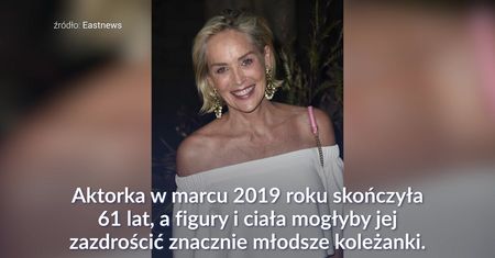 Sharon Stone udowadnia, że wiek to tylko liczba w PESELU