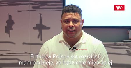 Ronaldo o transferach do Valladolid: Musiałbym sprzedać klub, żeby móc kupić Piątka albo Lewandowskiego