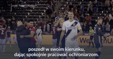 #dziejesiewsporcie: cały Zlatan Ibrahimović! W swoim stylu zareagował na intruzów