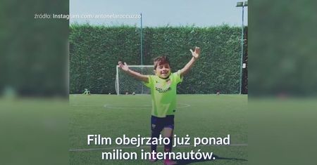 #dziejesiewsporcie: ten film bije rekordy popularności w sieci. Zobacz jak synek Messiego naśladuje cieszynkę po golach taty