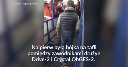 #dziejesiewsporcie: szokujące sceny w meczu hokeja