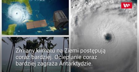 Ciepłe wiatry na Antarktydzie