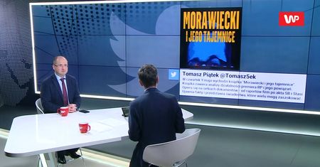 Piątek napisał książkę o Morawieckim. Bielan komentuje