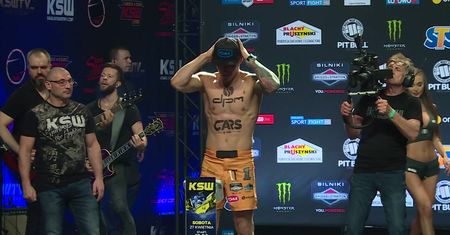 "Klatka po klatce". KSW 48: Szymański - Parnasse. Ceremonia ważenia