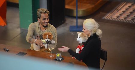 Iwona Burnat z "Żon Hollywood" spędza popołudnie z ukochanym, pieskami i grubym plikiem banknotów w garści