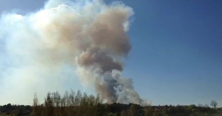 Potężny pożar w Bydgoszczy. Straż ściągnęła wsparcie