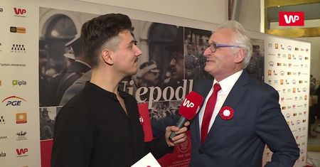 Krzesimir Dębski na premierze filmu "Niepodległość": To zagłębianie się w rany rodzinne