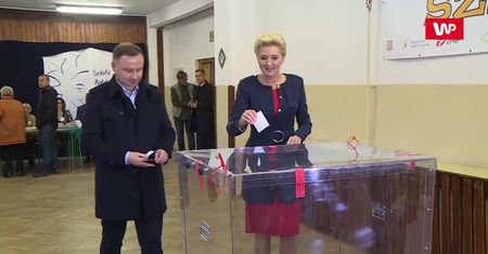 Prezydent Andrzej Duda zagłosował w wyborach