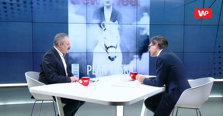 "Konia postawiliście, Tuska brakuje". Marek Jakubiak o okładce z szefem RE