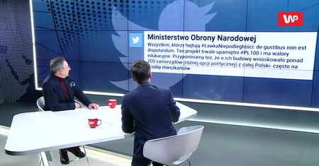Bartłomiej Sienkiewicz o Ławkach Niepodległości: nieprawdopodobny kicz