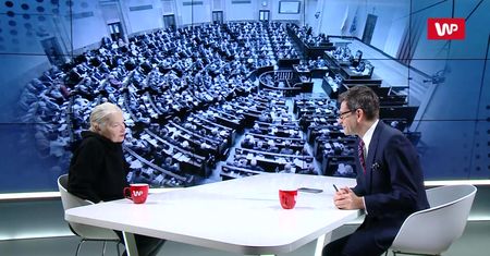 "Tłit": Staniszkis ciepło o Biedroniu