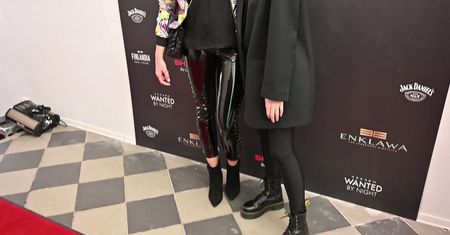Paulina Krupińska w lateksowych spodniach na otwarciu klubu