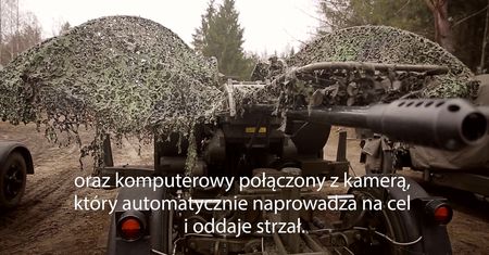 Rumuńskie działa bronią polskiego nieba. Zobacz Oerlikony w akcji