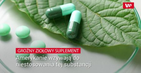 Amerykanie wzywają do niestosowania tej substancji