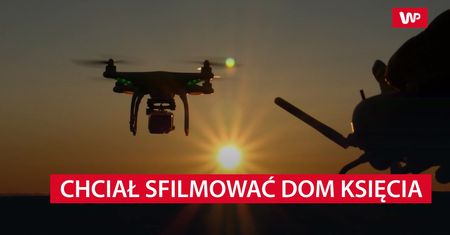 Chciał sfilmować dom Harry'ego i Meghan. Mógł doprowadzić do katastrofy