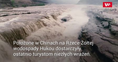Niesamowite wodospady Hukou