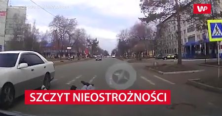 Wskaż winnego. Nagranie z kamerki samochodowej